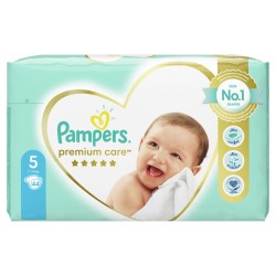 Pampers Premium Care rozmiar 5 (Junior), 11–18 kg, 44 pieluszki