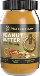 Go On Nutrition Masło Orzechowe 100% Crunchy 900 g