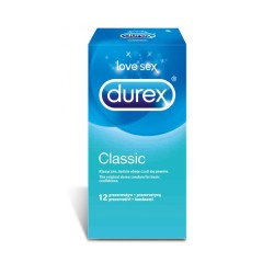 Durex Classic Prezerwatywy 12 sztuk