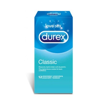 Durex Classic Prezerwatywy 12 sztuk