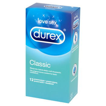 Durex Classic Prezerwatywy 12 sztuk