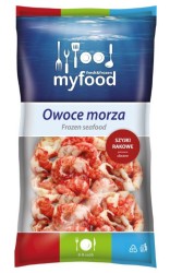 MY FOOD Szyjki rakowe 100/200 mrożone 1 kg
