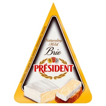 Président Brie Naturalny Ser 125 g