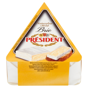Président Brie Naturalny Ser 125 g