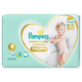 Pampers Premium Care Pants, R4, 38 pieluchomajtek