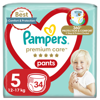 Pampers Premium Care Pants, R5, 34 pieluchomajtek