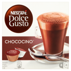 Nescafé Dolce Gusto Chococino Czekolada i mleko w kapsułkach 256 g (8 + 8 sztuk)