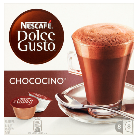 Nescafé Dolce Gusto Chococino Czekolada i mleko w kapsułkach 256 g (8 + 8 sztuk)