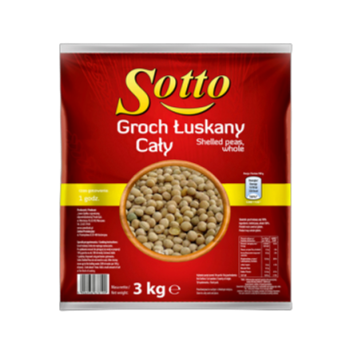 Sotto Groch Łuskany Cały 3 kg