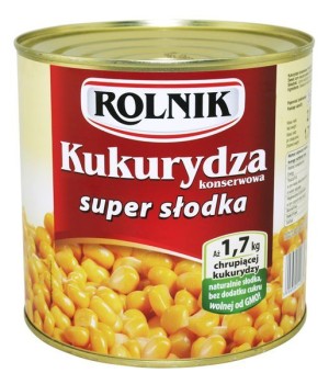 Rolnik Kukurydza konserwowa 2650 ml
