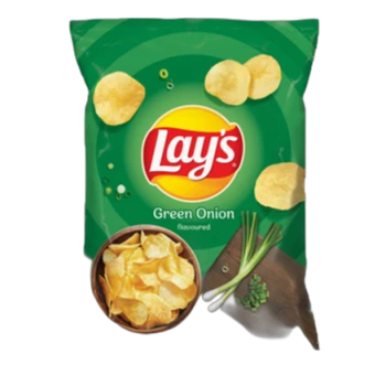 Lay's Chipsy Zielona Cebulka 130 g