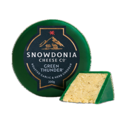 Ser Cheddar Snowdonia Green Thunder 200G