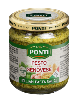Ponti Pesto z bazylią 190 g