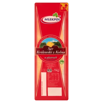 Mlekpol Ser Królewski plastry 1 kg