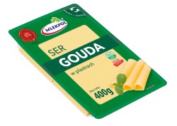 Mlekpol Ser Gouda plastry 400 g