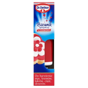 Dr. Oetker Barwnik Spożywczy Czerwony 10 g