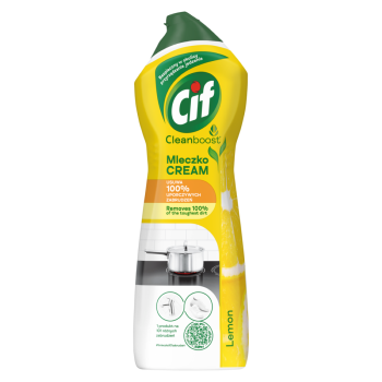 Cif mleczko do czyszczenia z mikrokryształkami 780g - lemon