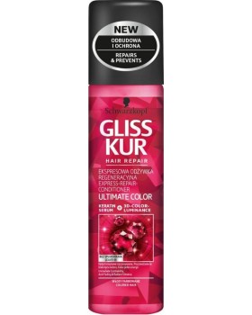 Gliss Kur Ultimate Color Ekspresowa odżywka regeneracyjna 200 ml