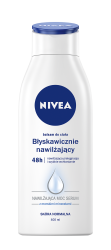 NIVEA Błyskawicznie nawilżający balsam do ciała 400 ml