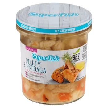 SuperFish Filety z pstrąga w zalewie warzywnej 300 g