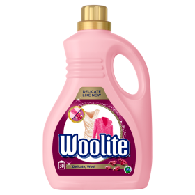 Woolite Płyn do prania delikatne tkaniny i wełna 1,8 l (30 prań)