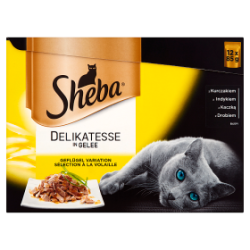 Sheba in jelly smaki drobiowe 12 x 85 g