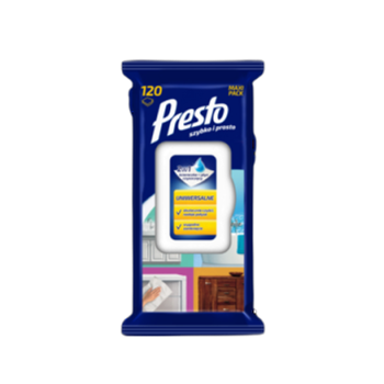 Presto Ściereczki uniwersalne Maxi Pack 120 szt