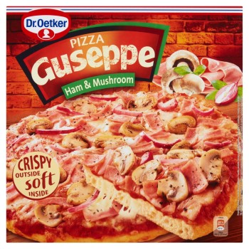 Mrożonka Dr. Oetker Guseppe Pizza z szynką i pieczarkami 425 g