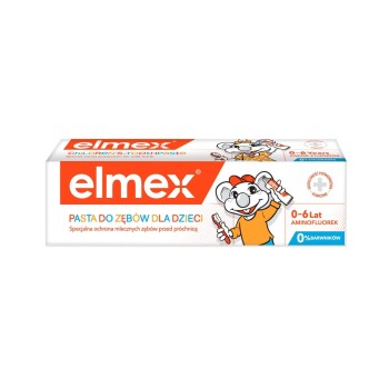 Pasta do zębów dla dzieci Elmex 0-6 lat 50 ml