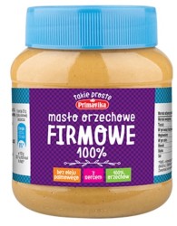 Primavika Masło orzechowe firmowe 100% 350 g
