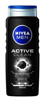 NIVEA MEN Active Clean Żel pod prysznic 500 ml