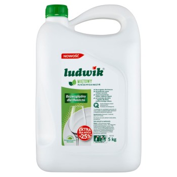 Ludwik Płyn do naczyń miętowy 5 kg