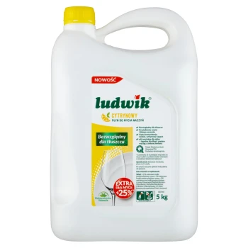 Ludwik Płyn do naczyń cytrynowy 5l