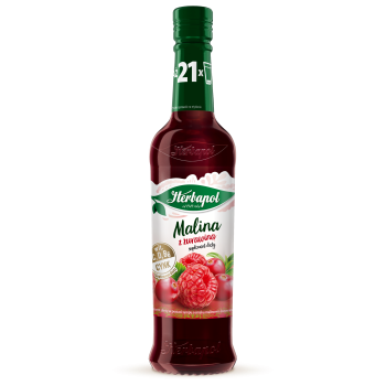 Herbapol Owocowa Spiżarnia Malina z żurawiną Syrop owocowy 420 ml