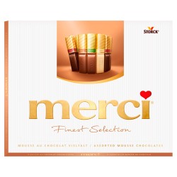 Merci Finest Selection Kolekcja czekoladek z musem czekoladowym 210 g