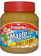 Primavika Pasta orzechowa bez dodatku soli i cukru 350 g