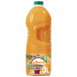 Wosana Sok Mandarynkowy 100% 3L