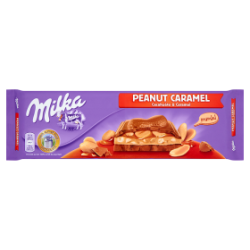 Milka Czekolada mleczna Peanut Caramel 276 g