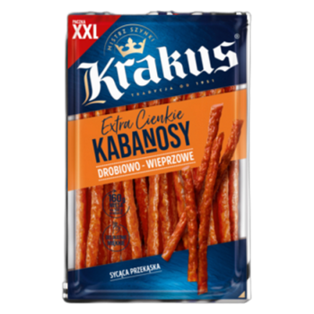 Kabanosy Drobiowo-Wieprzowe 250G Krakus