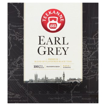 Teekanne Earl Grey Aromatyzowana mieszanka herbat czarnych 165 g (100 torebek)