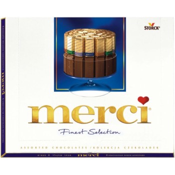 Czekoladki mleczne Merci Finest Selection blue 250 g