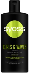 Syoss Curls &amp; Waves Szampon 440 ml
