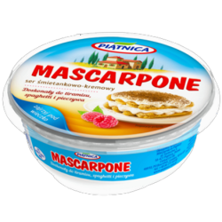 Piątnica Mascarpone Ser śmietankowo-kremowy 250 g