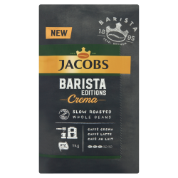 Jacobs Barista Editions Crema Wolno prażona kawa ziarnista 1 kg
