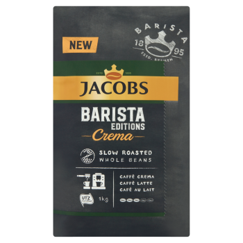Jacobs Barista Editions Crema Wolno prażona kawa ziarnista 1 kg