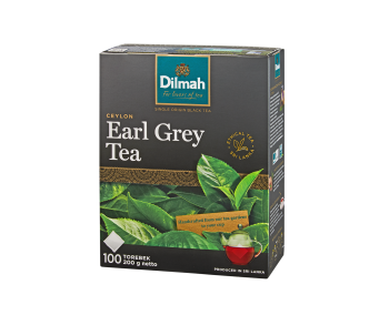 Dilmah Earl Grey Klasyczna czarna herbata z aromatem z bergamoty 200 g (100 torebek)