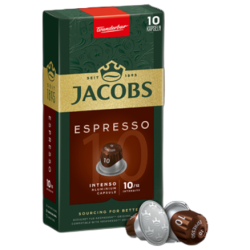Jacobs Espresso Intenso 10 Kawa Mielona 10 Kapsułek 52 G