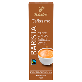 Tchibo Cafissimo Barista Caffè Crema Kawa palona mielona w kapsułkach 80 g (10 x 8 g)