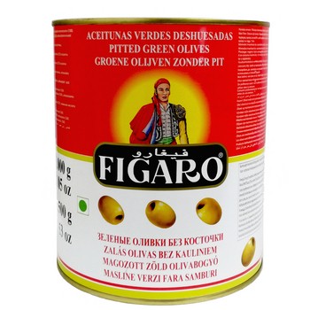 Figaro Oliwki Zielone Drylowane 3 kg