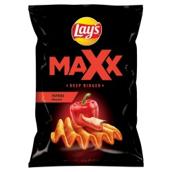 Lay's Maxx Chipsy ziemniaczane o smaku papryki 120 g